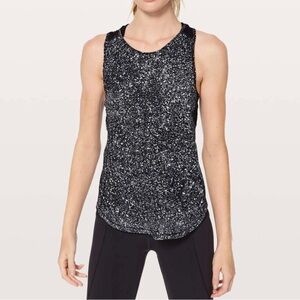 lululemon athletica Black and White Tank Top